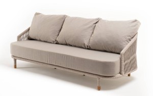 Диван Верона 3-местный из роупа бежевый 4sis