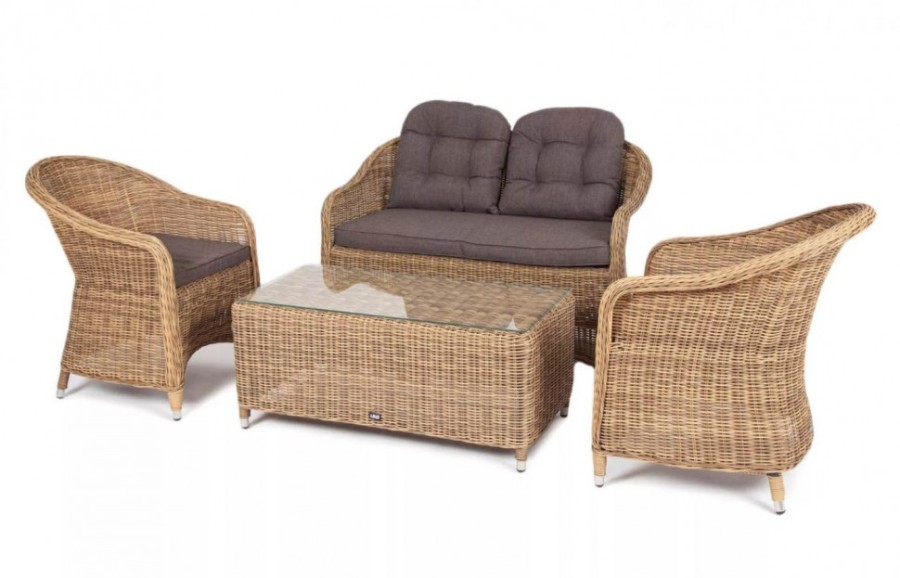 Лаунж-зона из искусственного ротанга Равенна 4sis