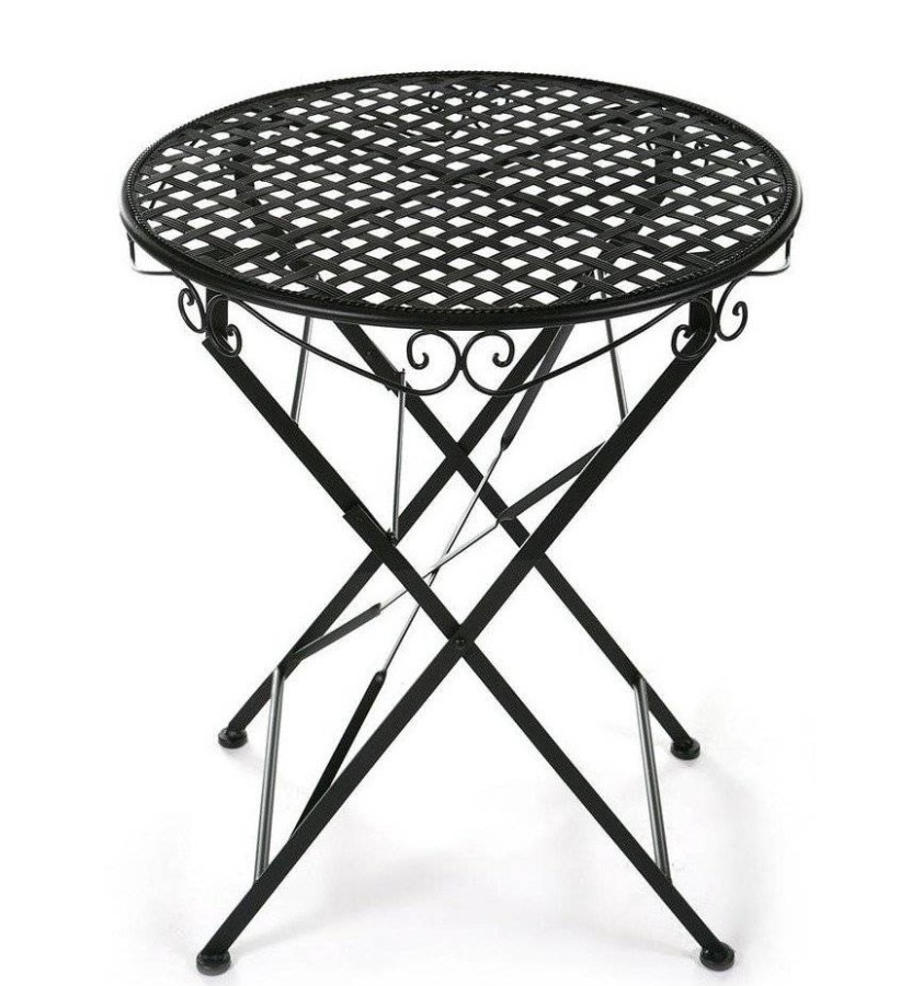 Кованый стол TetChair Secret De Maison Patio чёрный Garden