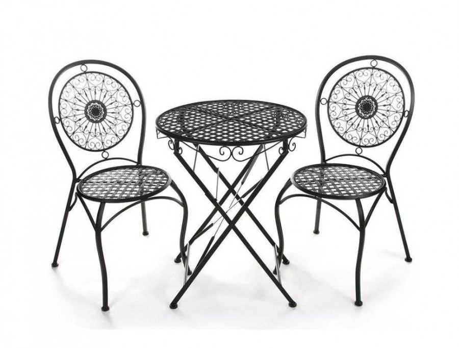 Кованый стол TetChair Secret De Maison Patio чёрный Garden