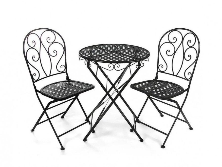 Кованый стол TetChair Secret De Maison Patio чёрный Garden