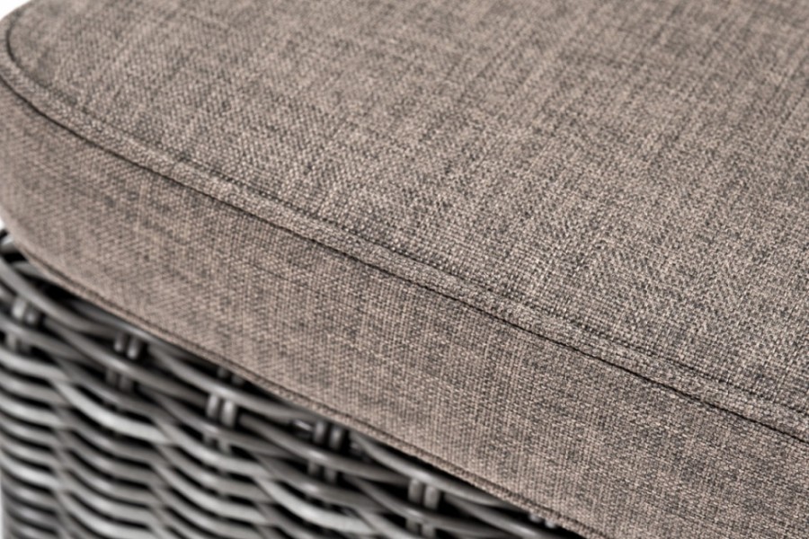 Комплект шезлонг со столиком Рим серый 4sis