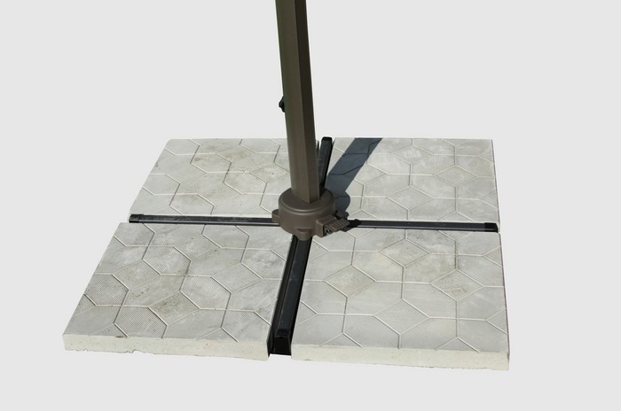 Уличный зонт с LED подсветкой Torino Scolaro