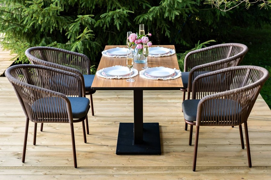 Обеденная группа Каффе Дабл на 4 персоны, дуб 4sis