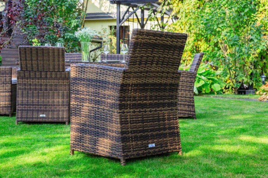 Кресло обеденное FIONA Royal Family коричневое