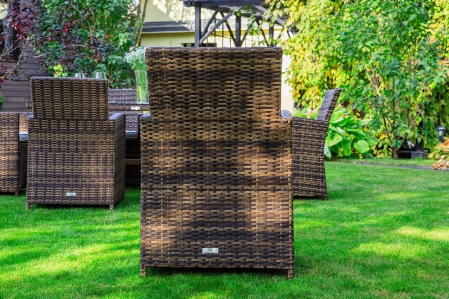 Кресло обеденное FIONA Royal Family коричневое