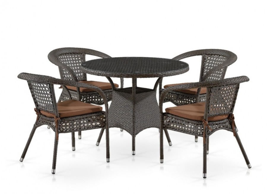 Набор мебели T220CT/Y32-W53 Brown Афина