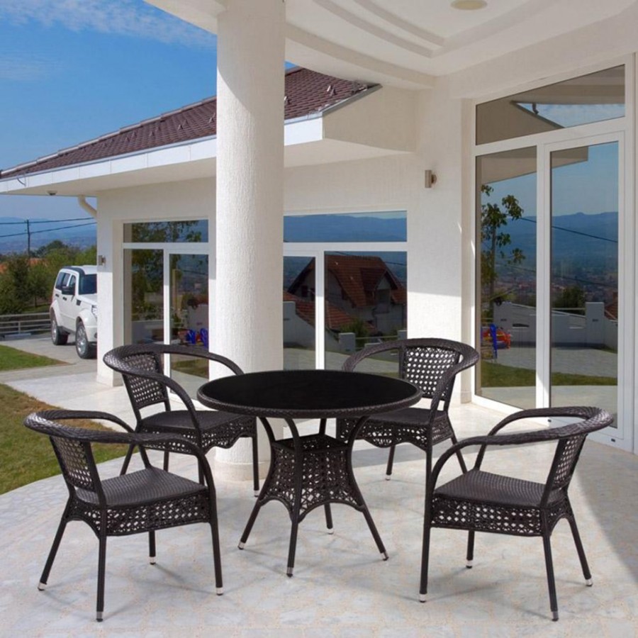 Набор мебели T220CT/Y32-W53 Brown Афина