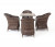 Обеденная группа Каффе коричневая 4sis