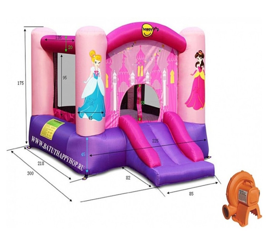 Батут Принцесса Happy Hop