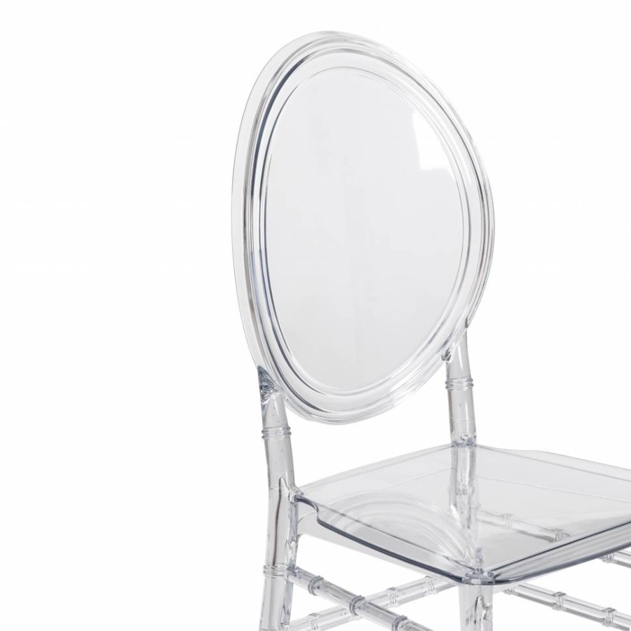 Стул MEDALION Transparent прозрачный пластик Garden