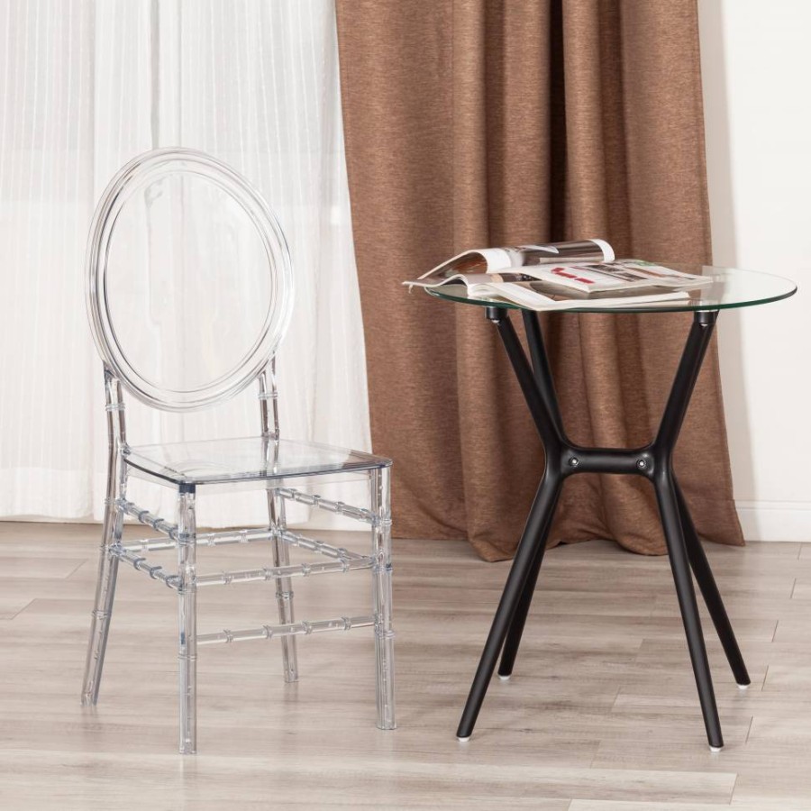 Стул MEDALION Transparent прозрачный пластик Garden