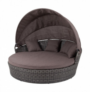 Диван-шезлонг Стильяно серый 4sis