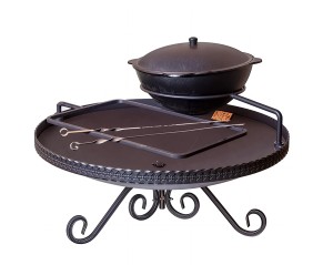 Садовый очаг для огня с функцией мангала - А 100/4 Garden Садовый очаг для огня с функцией мангала - А 100/4 Garden