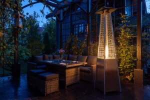 Уличный газовый обогреватель EVA из нержавеющей стали Royal Family Уличный газовый обогреватель EVA из нержавеющей стали Royal Family