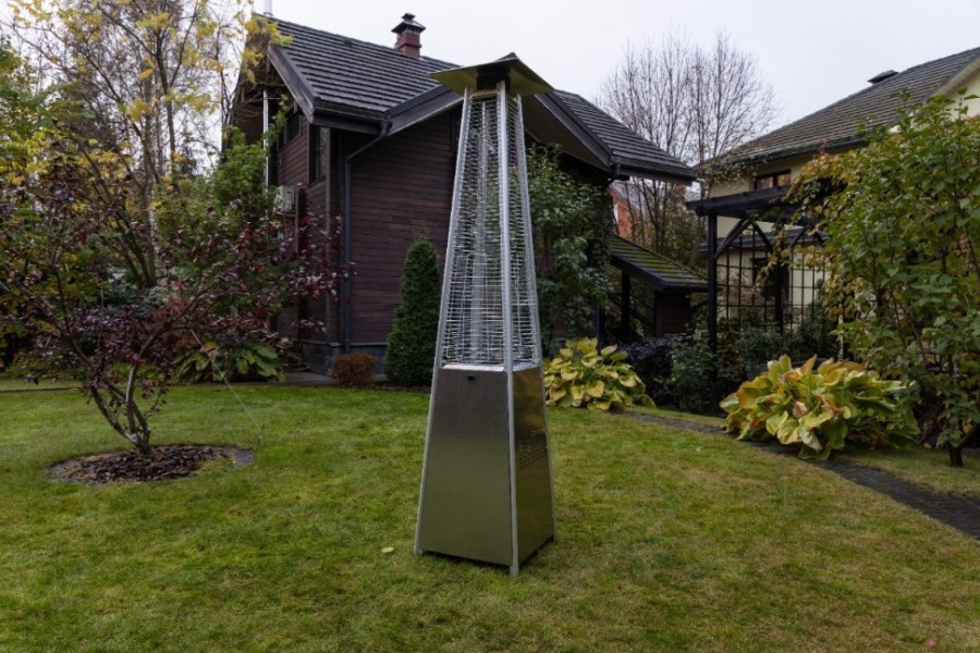 Уличный газовый обогреватель EVA из нержавеющей стали Royal Family