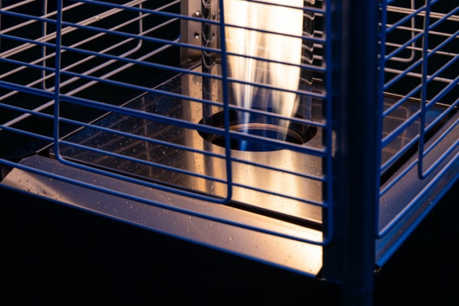 Уличный газовый обогреватель EVA из нержавеющей стали Royal Family