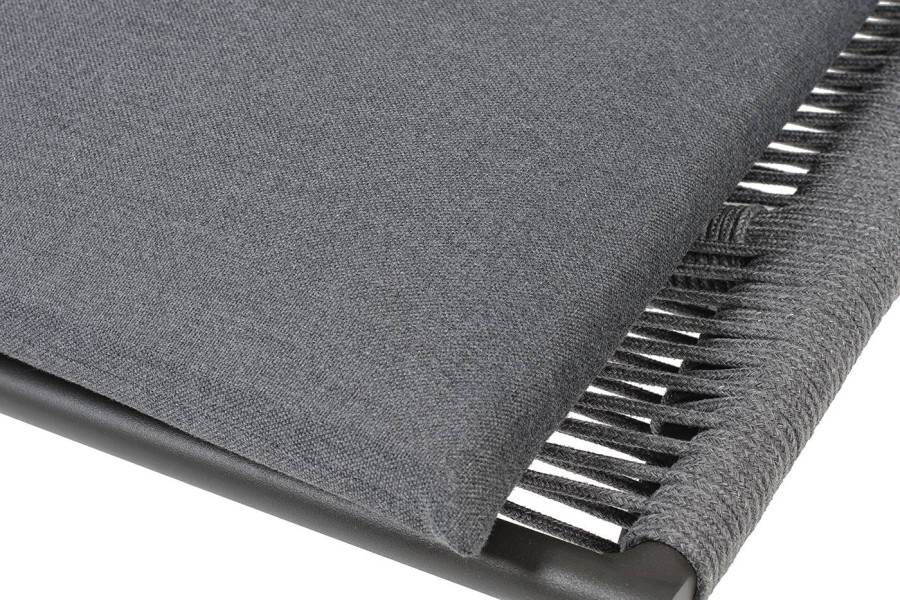 Кресло плетеное Авиньон из роупа, серый 4sis