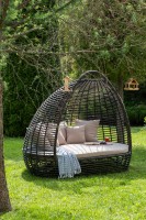 Плетеная кровать Тенерифе, бронзовое 4sis