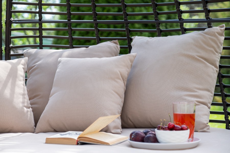 Плетеная кровать Тенерифе, бронзовый 4sis