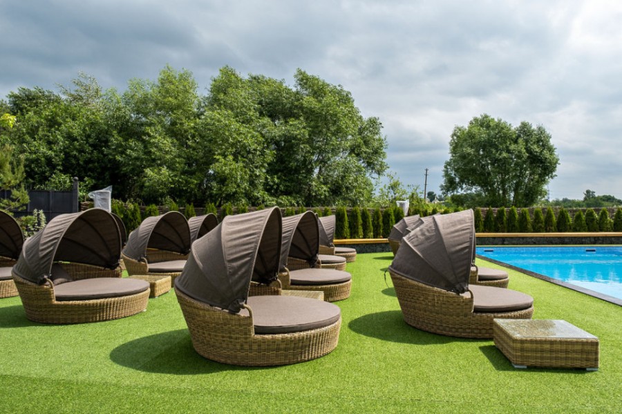 Диван-шезлонг Стильяно соломенный 4sis