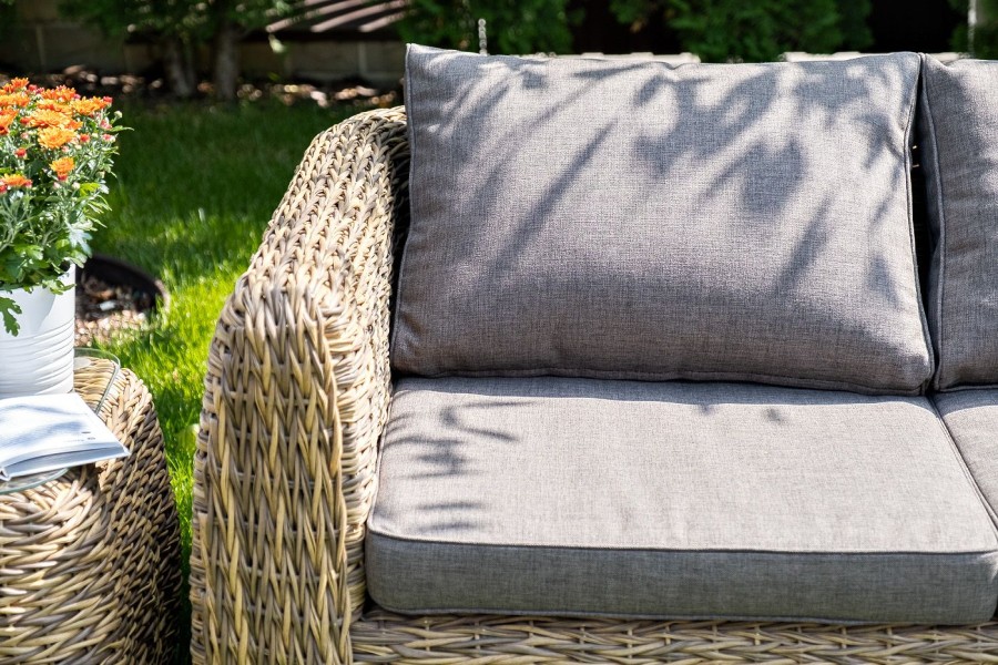 Лаунж-зона Кальяри из из искусственного ротанга гиацинт 4sis