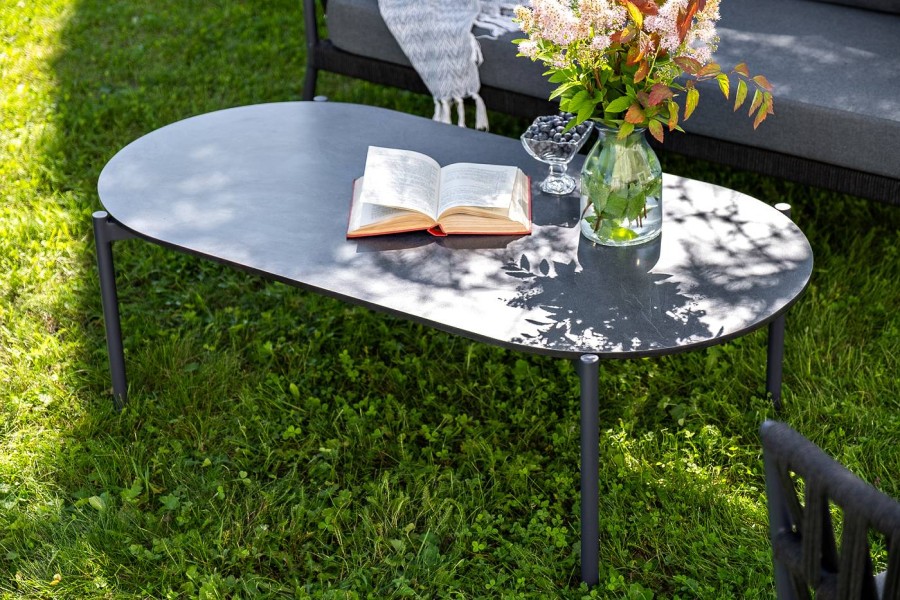 Лаунж-зона 4-местная из роупа Диего серая 4sis