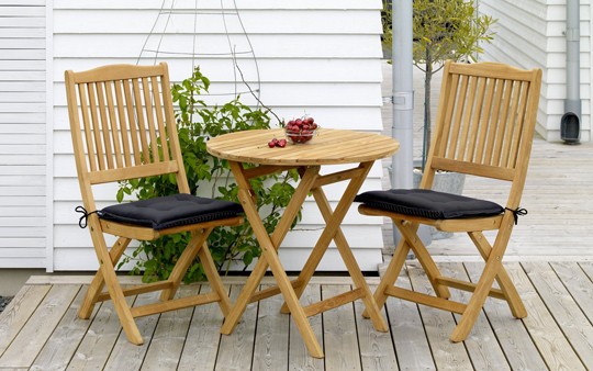 Стул из тика Filippa 10704 Brafab