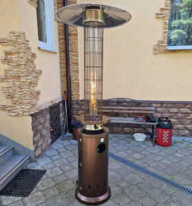 Уличный газовый обогреватель WWT 13D коричневый