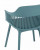 Стул Crocus с подушкой темно-бирюзовый Garden