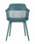 Стул Crocus с подушкой темно-бирюзовый Garden
