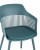Стул Crocus с подушкой темно-бирюзовый Garden