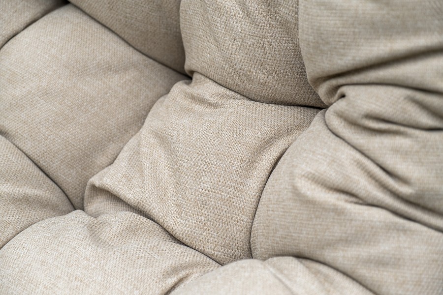 Подвесное кресло-кокон из искусственного ротанга Венеция, серое 4sis