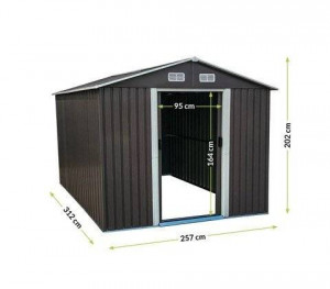 Садовый сарай для инструментов 257x202x312 см Garden Садовый сарай для инструментов 257x202x312 см Garden