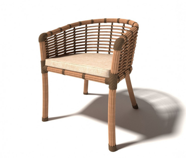 Кресло обеденное Бамбук Rotang Lux