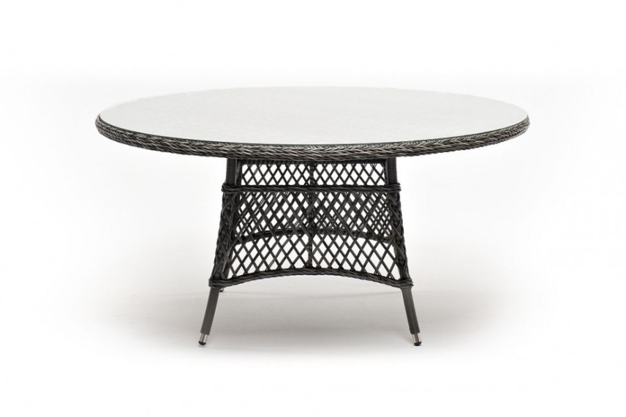 Стол из искусственного ротанга Эспрессо 150 графит 4sis