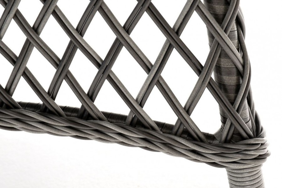 Стол из искусственного ротанга Эспрессо 150 графит 4sis