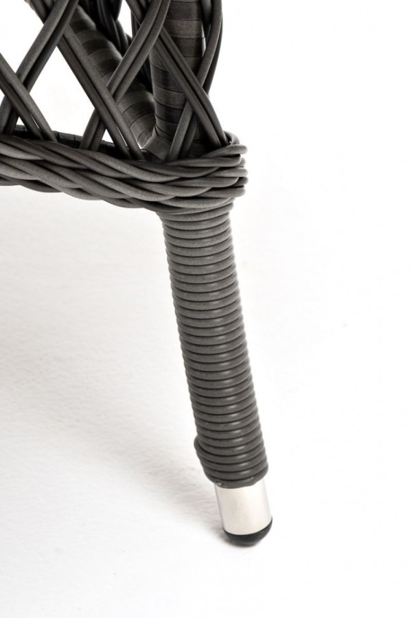 Стол из искусственного ротанга Эспрессо 150 графит 4sis