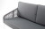 Лаунж-зона 4-местная из роупа Канны, светло-серая 4sis