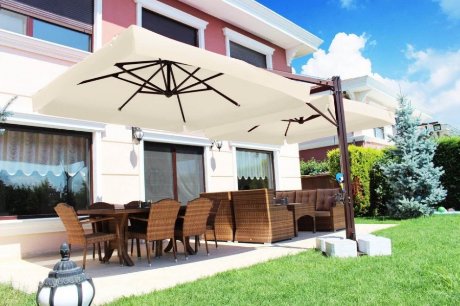 Зонт профессиональный двухкупольный Double Banana Scolaro