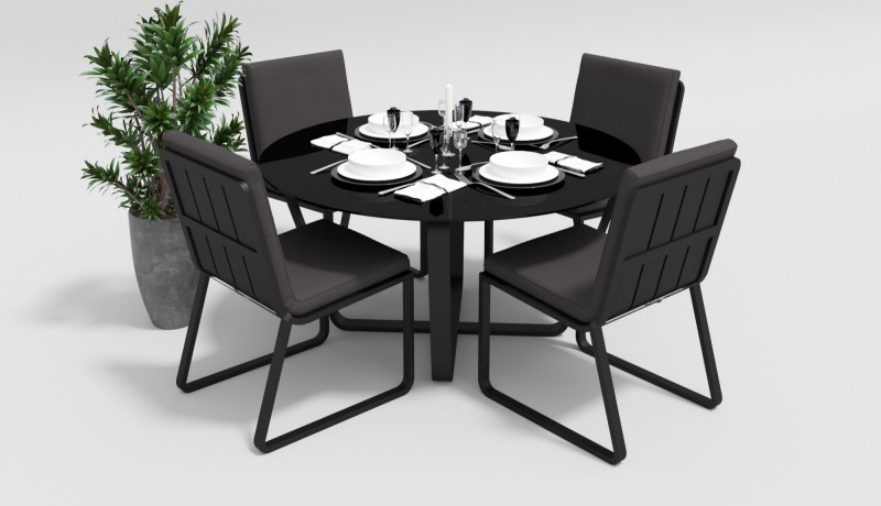 Стол Primavera карбон Gardenini