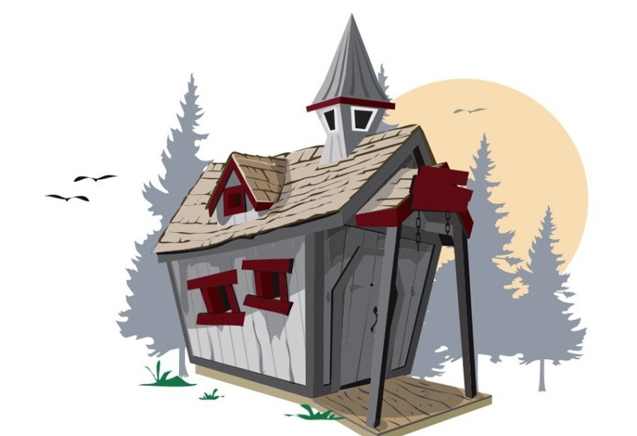 Домик Дракулы KidsCrookedHouse