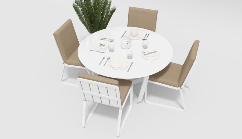 Стол Primavera белый Gardenini