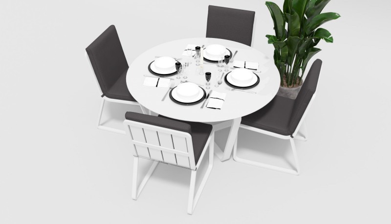 Стол Primavera белый Gardenini