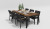 Обеденная группа Bella 220 антрацит Gardenini
