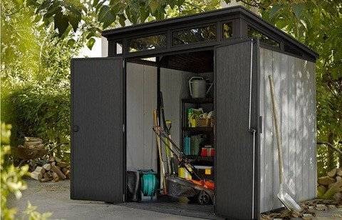 Пластиковый сарай Artisan 7x7 фута Keter
