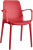 Кресло пластиковое Ginevra красное Scab Design 