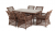 Обеденная группа Латте 160 L Brown 4sis