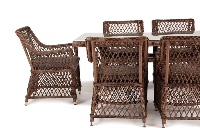 Обеденная группа Латте 160 L Brown 4sis