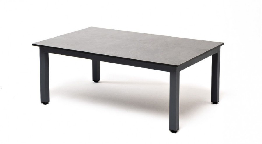 Лаунж-зона 4-местная из роупа Милан темно-серая 4sis